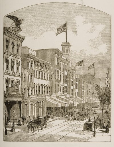 Arch Street, Philadelphia, from 